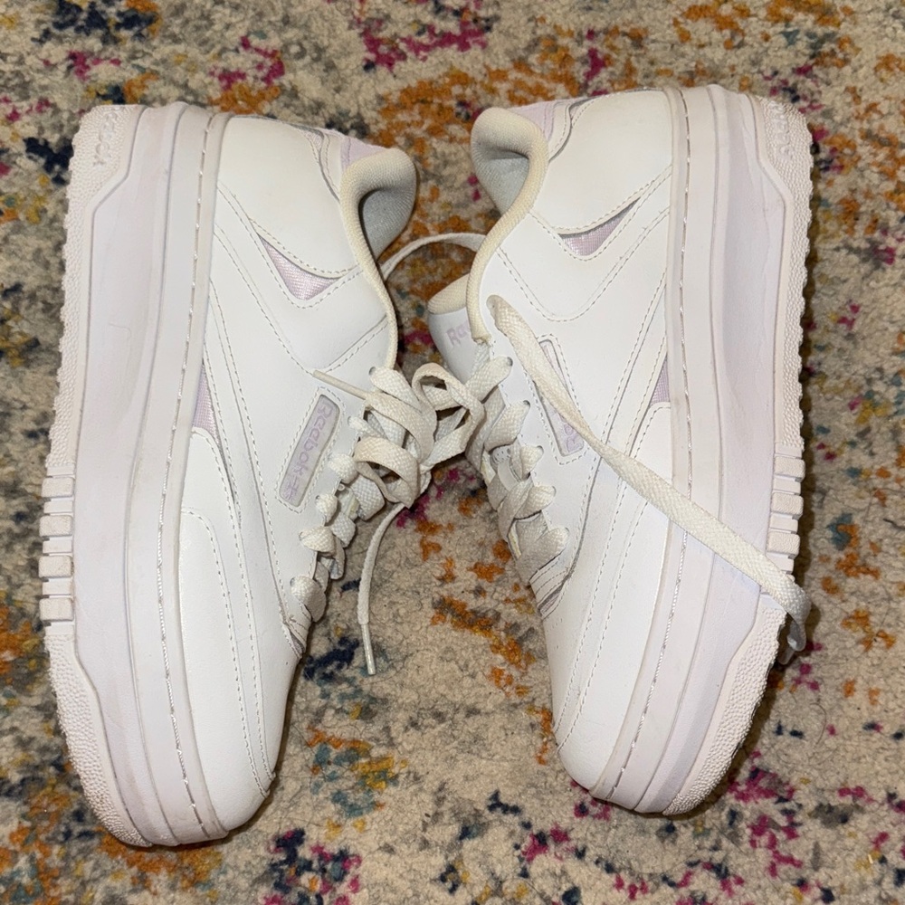 Reebok Women's Club C Extra Platform Sneakers - Picture 5 of 6